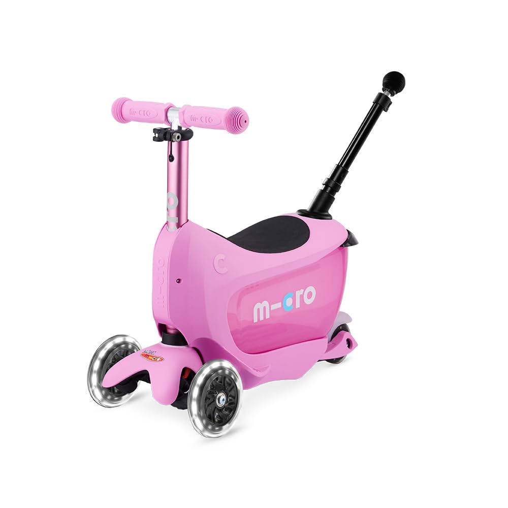 マイクロスクーター キックボード Micro Mini2go レビュー紹介】3つの形に変形！16カ月から乗る事ができるミニトゥー